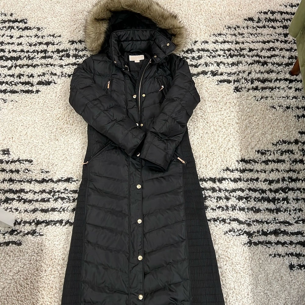Michael Kors long down winter coat